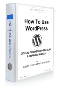 How to Use WordPress Manual